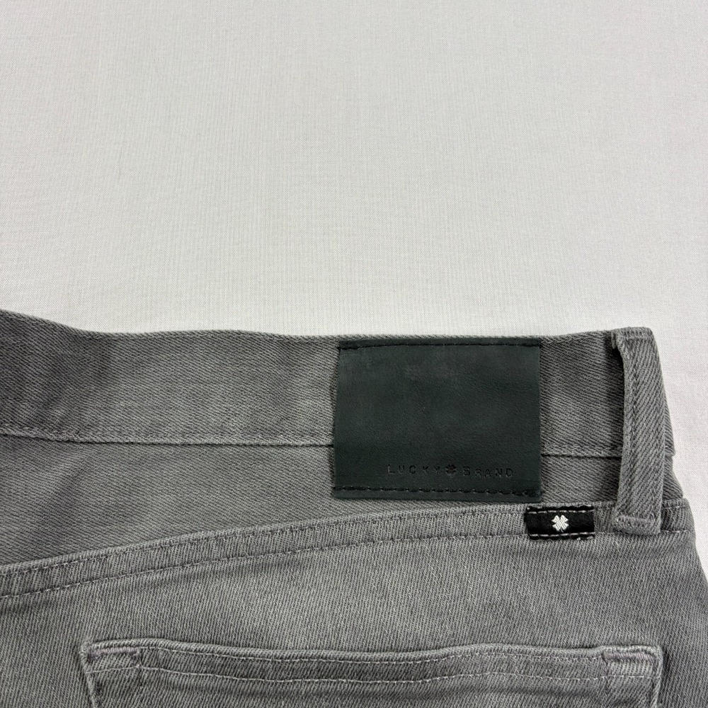 Lucky Brand Jeans Mens 36x32 Gray 363 Vintage Straight Leg Denim - Picture 10 of 11